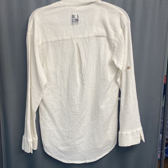 Oak & Acorn Seed Tunic - Selenite size small (b28.15) - Picture 12 of 12